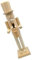 BUGUUYO Unfinished Nutcracker Soldier Ornament Blank Nutcracker Figure for Creative Painting Craft for Home Decor and