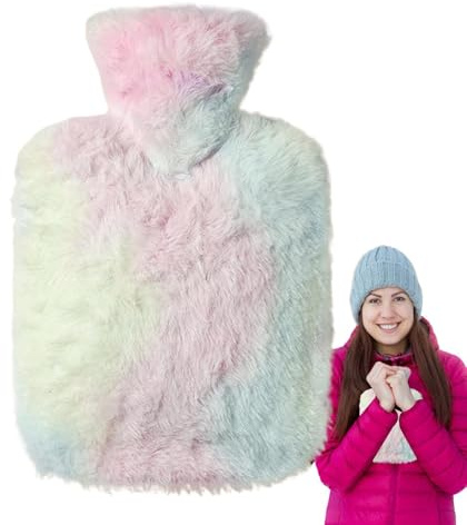 Sac isotherme pour bouteille d'eau, 1000 ml, chauffe-pieds, petite et grande capacité, avec étui en tissu