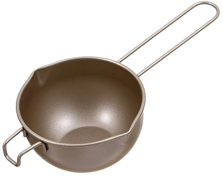 ASAKKURA 1stück Schmelztopf Für Butter Und Schokolade Hitzebeständiger Topf Mit Griff Zum Schmelzen Von Schokolade Käse Süßigkeiten Und Wachs Passend Für Zuhause Und Backen