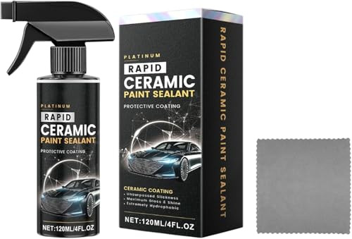 Spray repelente de lluvia para parabrisas, 120 ml, agente antivaho hidrofóbico, mejora la visibilidad al conducir en días de lluvia, accesorio para el cuidado del automóvil