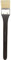 Artway - Flacher Malpinsel - Braun - 5 cm (2“) - Langer Griff