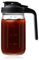 Mason Jar Pitcher Wide Mouth Glass Water Jug with Handle Lid 32 oz Breast Milk Pitcher for ice Tea Juice Mixing Cold Brew Coffee