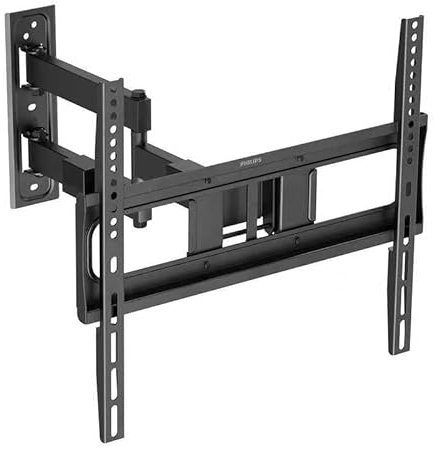 Philips Soporte de Pared Universal para TV de Movimiento Completo, se Adapta a televisores LCD/LED de 32 a 75 Pulgadas, inclinación y Giro Ajustables, Compatible con VESA de 75 x 75 a 400 x 400 mm