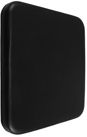 SHINEOFI Asiento acolchado de PU para andador, cojín antideslizante con orificio de montaje, 34,5 x 31,7 x 3,6 cm, para ayuda a la movilidad de personas mayores, rápido de limpiar y uso