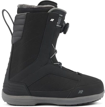 K2 - Snowboardstiefel Raider Schwarz Herren – Größe 41,5 – Schwarz