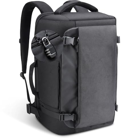GDNasist reseryggsäck 40 L svart, Svart, 40L, Reseryggsäckar