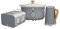 Swan Nordic Kitchen Set, 1.7L Fast Boil Kettle & 4 Slice Toaster & 3.5L Slow Cooker, Matte Grey, SK14610GRY, ST14620GRY, SF17021GRY