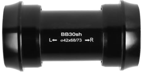 Laroal Movimento centrale per bicicletta Press Fit Diametro esterno 42 mm Diametro interno 24 mm per mountain bike e bici da strada Compatibile con lunghezza telaio 68-73 mm