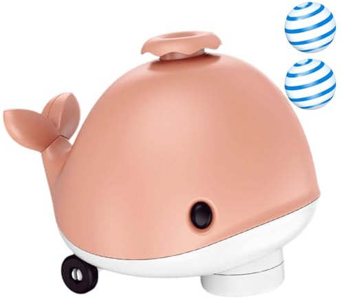 juguete flotante, juguete de bola flotante,Lindo juguete de bola de flotador - suministros para mascotas, ruedas flexibles y función de música, ventilador de refrigeración, juegos de viento de