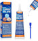 Soodyoow Colla Tessuto, 60ML Colla per Tessuti Resistente ai Lavaggi e Impermeabile per Cotone, Flanella, Denim, Poliestere e Riparazione di Bambole