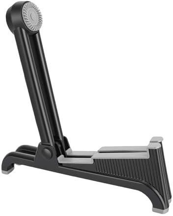 Funien Gitarrställ Golvställ Gitarr Gitarrdisplayställ Hopfällbart Instrumentställ Justerbara Vadderade Armar Låg Tyngdpunkt Silikonplatta Halkfri Bärbar För Akustiska Elektiska G