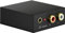 goobay 58493 Toslink Extractor Audio S/PDIF Digital to Analogue Convertidor Audio Adapter Cinch Jack & 3.5 mm Jack para TV