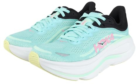 Hoka One One 1162012-BTF Bondi 9 Femme Blue Spark/Mint Fluorite EU 36 2/3