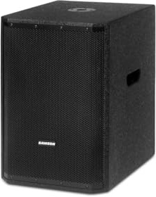 Samson RS1200A - Altavoz de subwoofer Activo (12, 1000 W, PA para Sonido en Vivo, DJ y Eventos)