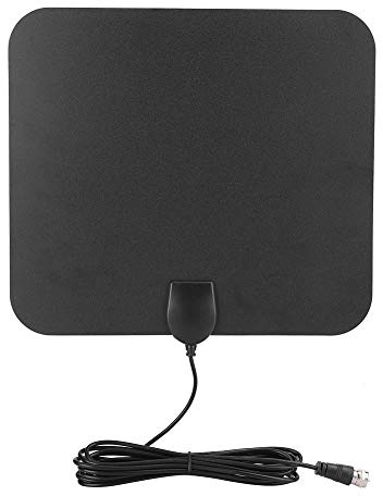 Yctze TY28D HDTV Inomhus Digital Hem-TV-antenn med Kabel och Förstärkare för 1080P HD-mottagnings-TV-antenn，HDTV-，Digital -，Inomhus-，-kabel，Förstärkt