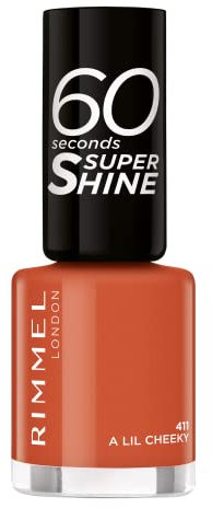 Rimmel London 60 Seconds Super Shine Nail Polish - 411 A Lil Cheeky