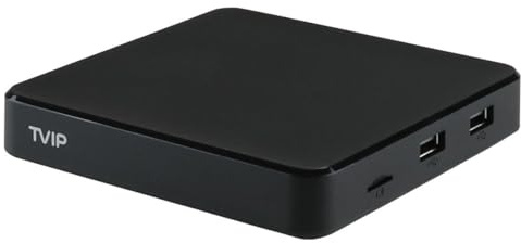 TVIP S-Box v.705 IR 4K UHD Android 11 IP-mottagare (HDR, Dual WiFi, LAN, Bluetooth, HDMI, MicroSD)