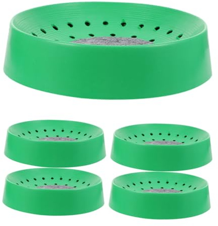 Gadpiparty Lot de 5 Bols Nid D'oiseau en Plastique Réutilisable pour Nidification, Nid D'éclosion Petit Format, Abri pour Pigeons en Cage, Accessoires D’élevage Oiseaux de Compagnie