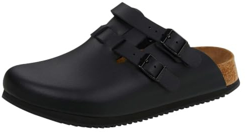 Birkenstock Kay Super Grip Leather Black - Professional Shoes for Women & Mens US M 7.0 / US L 9.0