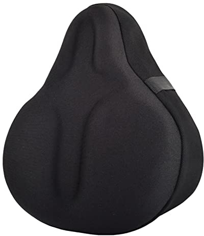Cojín de gel para asiento de bicicleta, cómodo cojín de bicicleta de carretera Big Bum MTB