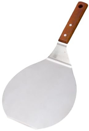 Gralara Tablero de corte de cáscaras de pizza fácil de usar fácil de almacenamiento spatulas de pizza de pizza para horno de pan de pasta de pasta de queso, 8 Inch