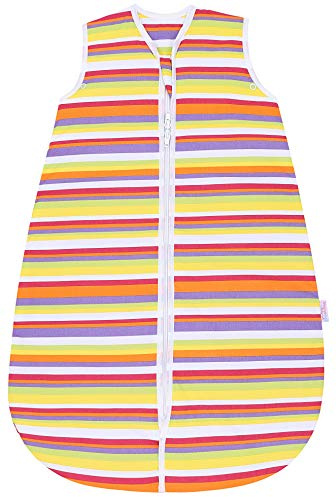 Snoozebag Stripes Baby Sleeping Bag 2.5 Tog Cotton Unisex 6-18 Months (95cm)