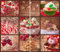 DAMU |Ceranfeldabdeckung 2 Teilig 2x30x52 cm Herdabdeckplatten Weihnachten Elektroherd Induktion Herdschutz Spritzschutz Glasplatte Schneidebrett Weihnachten