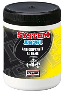 AREXONS - SYSTEM AN251 ANTIGRIPPANTE AL RAME 500 GR. - COD. 4251