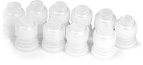 Naisidier 10 accoppiatori adattatore frizione sacchetto ugello sacchetto torta fiore decorazione pasticceria strumento di piccole dimensioni