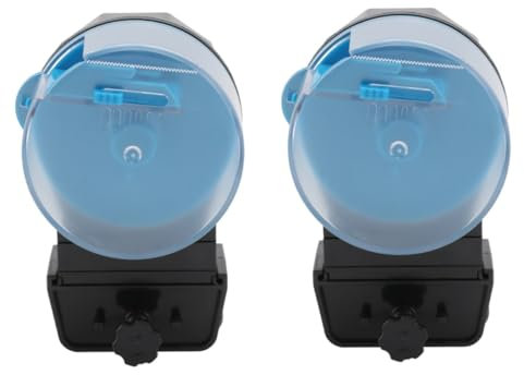 Housoutil 2 Sets Aquarium Fisch Tank Feeder Kit Automatische Feeder Für Haushalt Intelligente Schildkröte Feeder Fütterung Zubehör