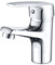 Mitigeur Lavabo Salle de Bain, Bevankly Robinet Lavabo Salle de Bain Monocommande, Robinet Lave-Mains pour Évier, Robinets de lavaboà en Céramique, Corps en Laiton, Chromé, Argent