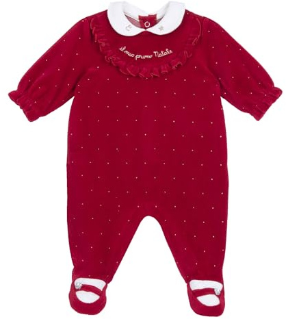 Chicco Tutina Natale Bimbo 0-24 in Morbido Tessuto FW25 253