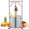 Presse à vin de fruits, 36 l, hydraulique en acier inoxydable, presse-vin manuel en acier inoxydable, pour jus, cidre, vin, huile d'olive