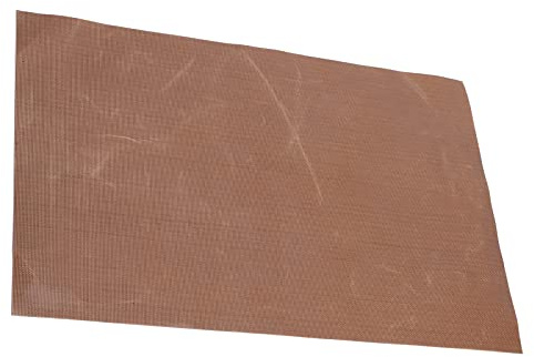 ViaGasaFamido Foglio in PTFE, Panno per Alte Temperature, Carta Antiaderente, 39,4 X 39,4 Pollici per Pressa a Caldo e Lavorazione Artigianale (0.18)