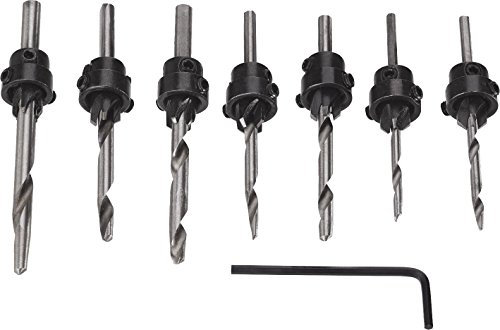 PARKSIDE® Holzbohrer mit Versenker PSB 6 A1, 7-teilig + Imbusschlüssel