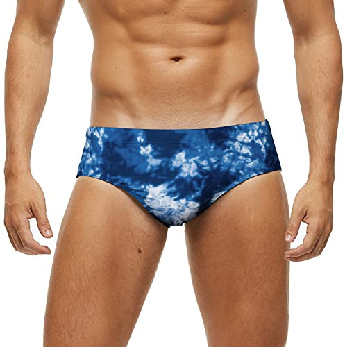 Arcweg Costume da Bagno Uomo con Pad Rimovibile e Coulisse Slip e Parigamba da Bagno Pantaloni Corti Elastico a Vita Bassa Nuoto