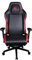 Konix Drakkar Chaise de Bureau Gaming Odin - Inclinaison siège 160° - Cuir polyuréthane Lisse - Motif Viking - Noir et Rouge