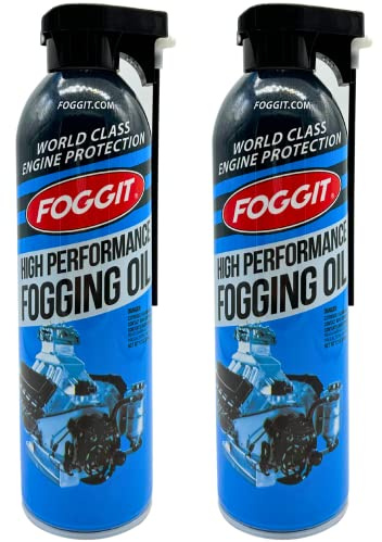 FOGGIT High Performance Fogging Oil Cylinder Lube, 12 Oz - 2 Cans (Pack of 2)