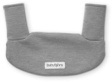 BabyBjörn Bavoir pour Porte-bébé Harmony, Jersey, Gris clair