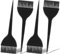 Lot de 4 pinceaux de coloration pour cheveux, kit d'outils de peigne à cheveux, applicateur de teinte de couleur, applicateur de pinceau de teinture pour cheveux pour mise en évidence et coloration