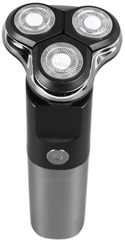 OPPWONG Electric Hair Cutter, Rechargeable Hair Trimmer, Battery Powered Clipper with Floating Trimming Heads, Black, 5W 600mAh Lithium Battery
