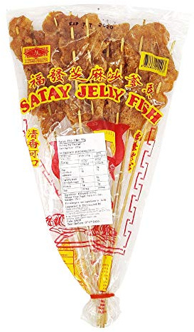 TNT Satay Jelly Fish on Skewer 50g