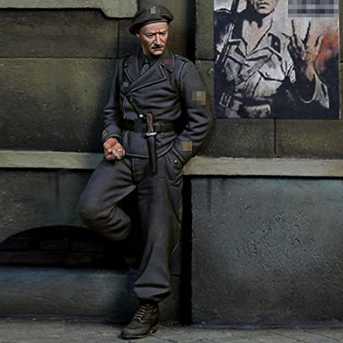 XINGCHANG 1/35 Figure in Resina Kit Modello WW2 Soldati Italiani a Riposo (Nessuna Scena) Non assemblato Non Verniciato 740