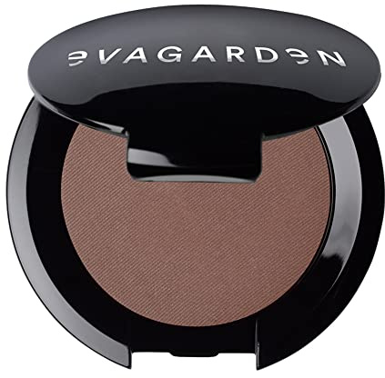 EVAGARDEN Velvet Matte Eye Shadow - Creamy and Velvety Powder with Intense Color - High Pure Pigments Creates Soft Focus Effect - Light, Adherent Film Blends Easily - 120 Tanning Brown - 0.08 oz