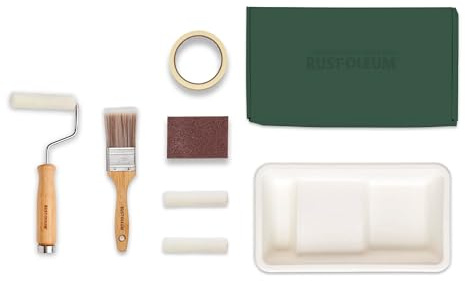 Rust-Oleum Ready to Roll - Eco Paint Kit (Small) - Gloss Furniture Paint Rich Greens