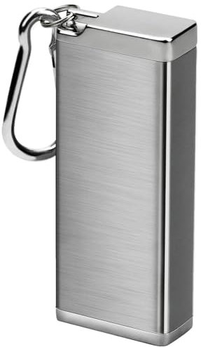 JYTDBCS Portable Ashtray Smell-Proof Mini Pocket Cigarette Ashtrays with Carabiner for Outside Use, Ash Holder for Smokers, Pocket Smoking Ash Tray for Women Men