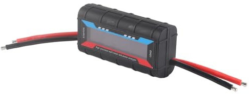 Watt-mètre, Watt-mètre Rc 130A Testeur de Puissance Rc Pratique, pour Modèle d'avion Rc Haute Précision 0,01A (0~60V) ; 0,1 W (0~655 W) 84 X 43 X 26 mm.