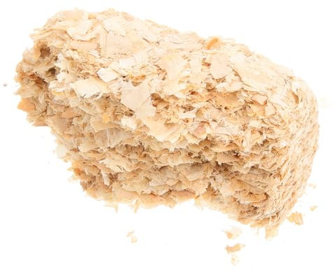 TOGEVAL Copeaux De Bois pour Litière pour Animaux De Compagnie 500 G Copeaux De Bois Naturels pour Hamsters pour Cages Fraîches