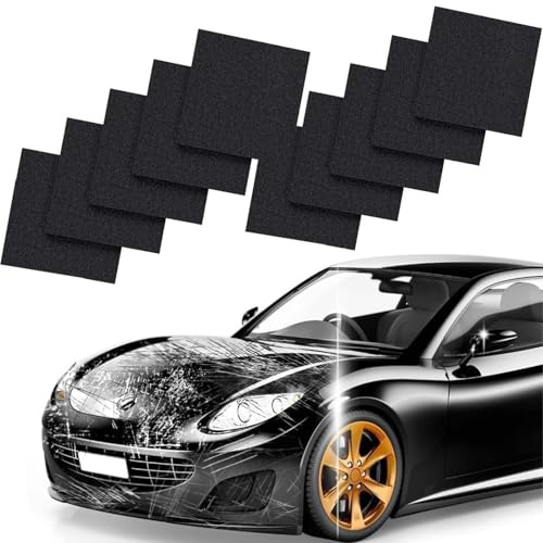 10PCS Nano Sparkle Cloth, Car Cloth Scratch Remove, Car Scratch Repair Cleaning Cloths for Vehicles Small Scratches, Swirls, Residue & Water Spots