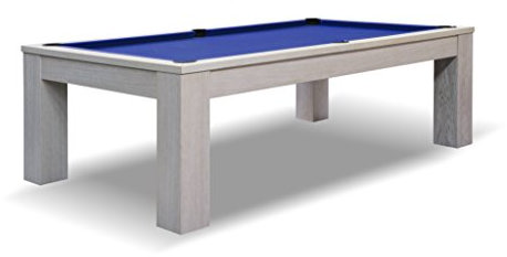 John West Pool Billardtisch Weiß, 6 ft 212 x 120 cm groß, neu mit Schieferplatte inkl. Montage